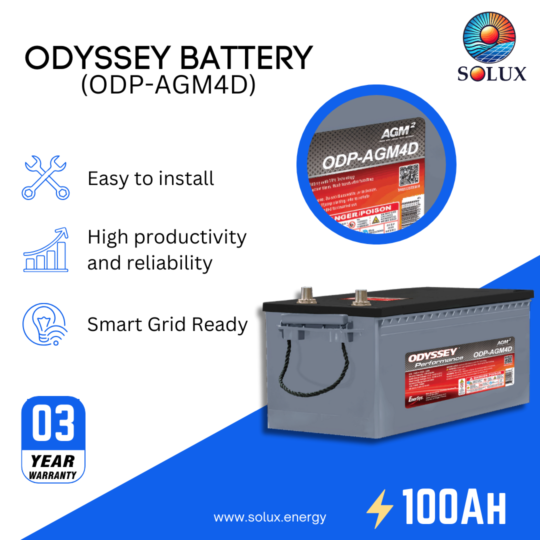This is an image of Odyssey ODP-AGM4D 4D AGM Battery